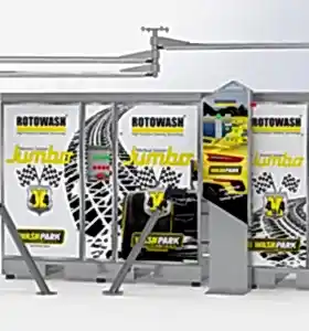 Jumbo Central Washing + Foam + Polishing Unit